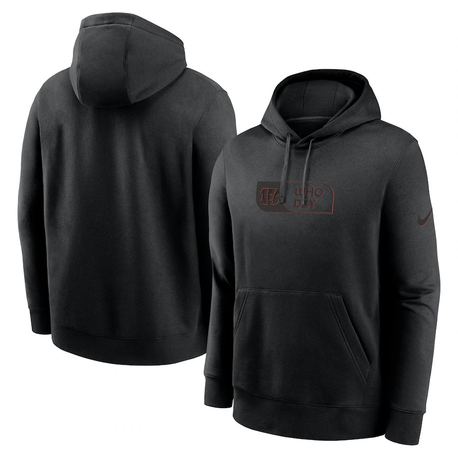 Men cincinnati bengals black style #2 NFL 2024 hoodie->cincinnati bengals->NFL Jersey